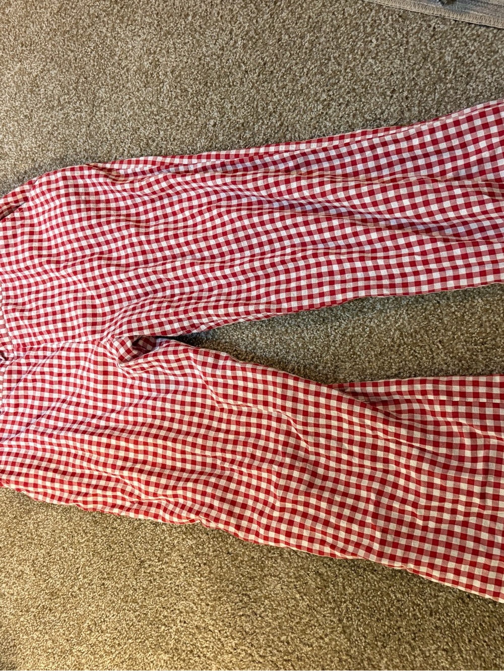 Sonderhaus Perfect Pants in Red Gingham - Picture 3 of 6